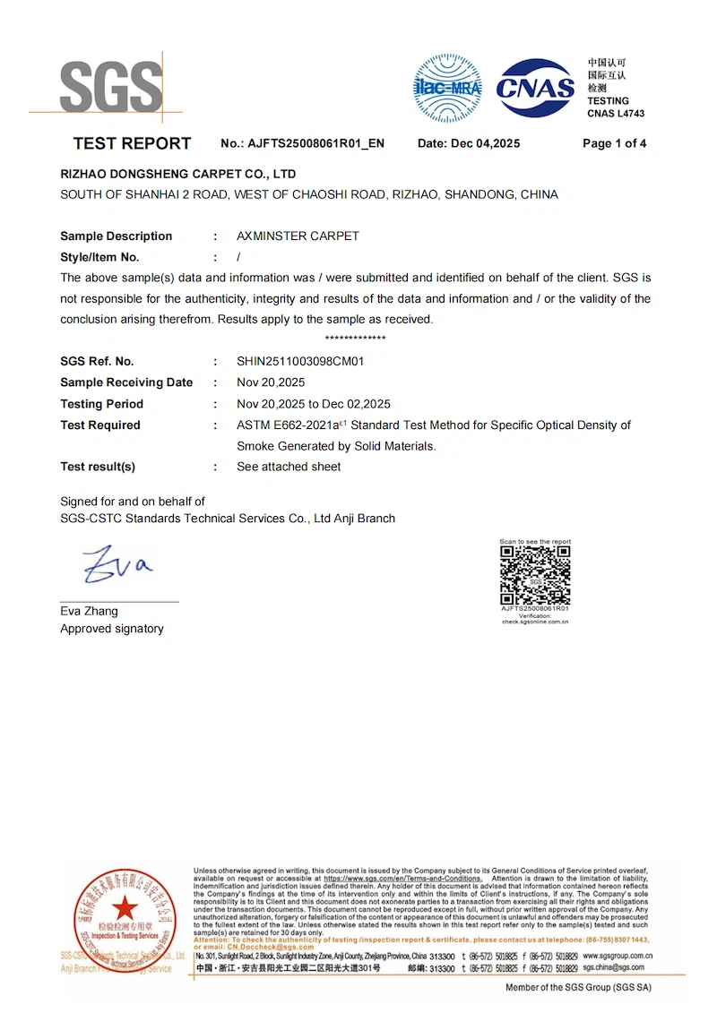 ASTME662 Test Report ASTME662 Test Report